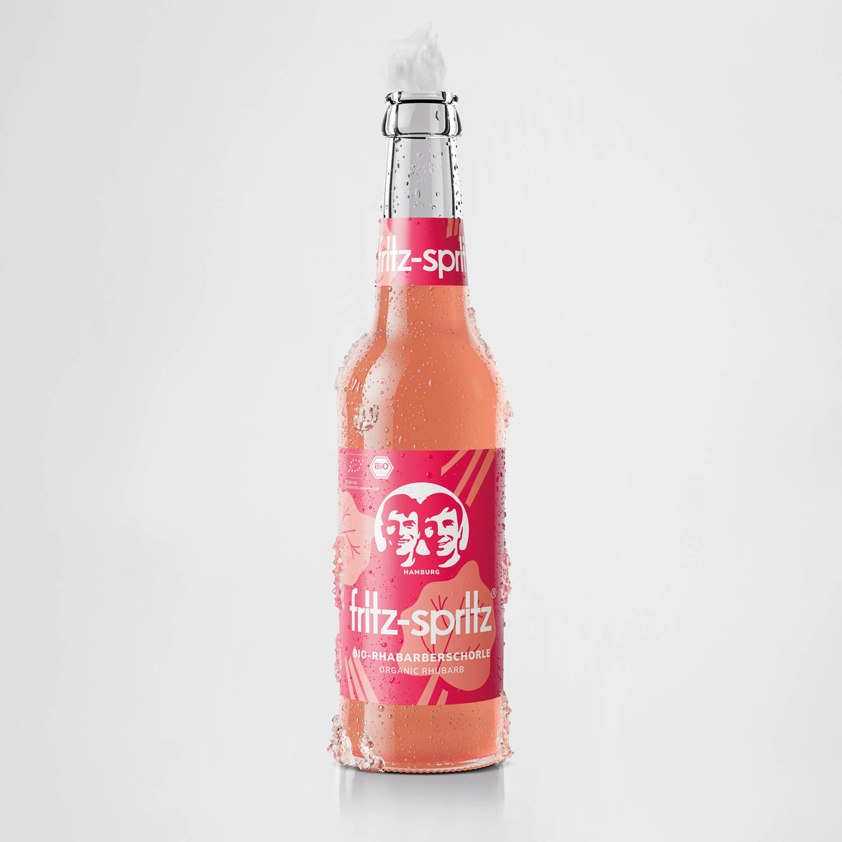 Fritz-Spritz Bio-Rhabarberschorle 0,33 l
