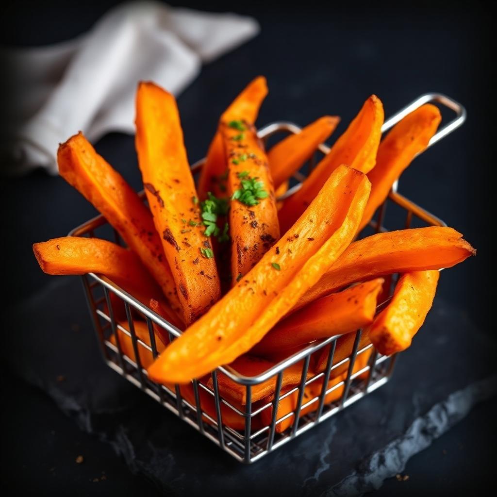 Süßkartoffel-Pommes